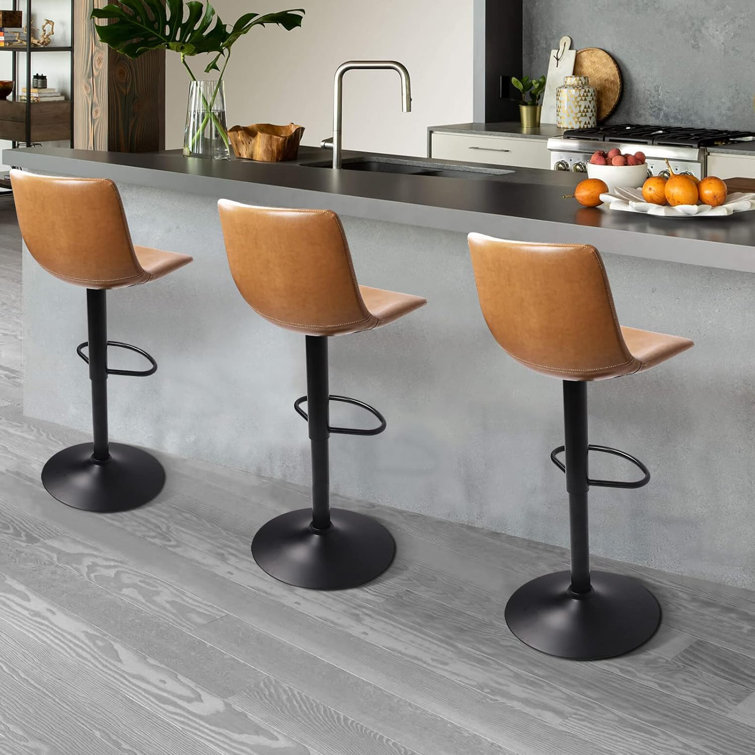 Steel swivel bar discount stools